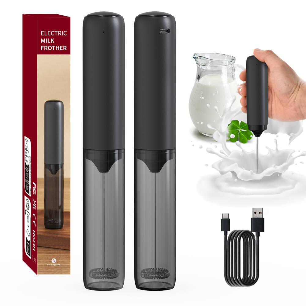 Electric Milk Frother Handheld - Keuken Krachtige Roerder Melkopschuimer Handheld Schuimmaker