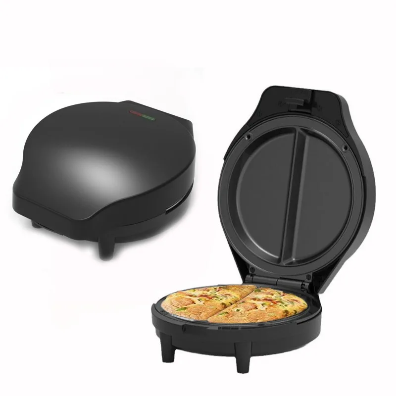 Mini Waffle Maker Machine - 110V-220V Omeletmaker Anti-aanbaklaag Dubbele Mini Pannenkoekenmaker