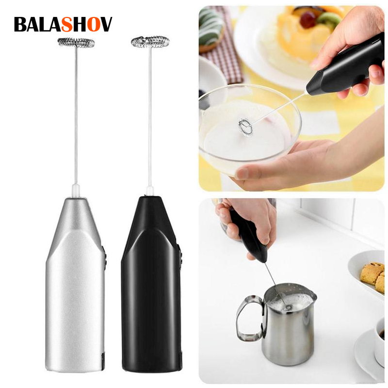 Electric Milk Frother Handheld - Draadloze Melkschuimer Koffie Garde Mixer Elektrische