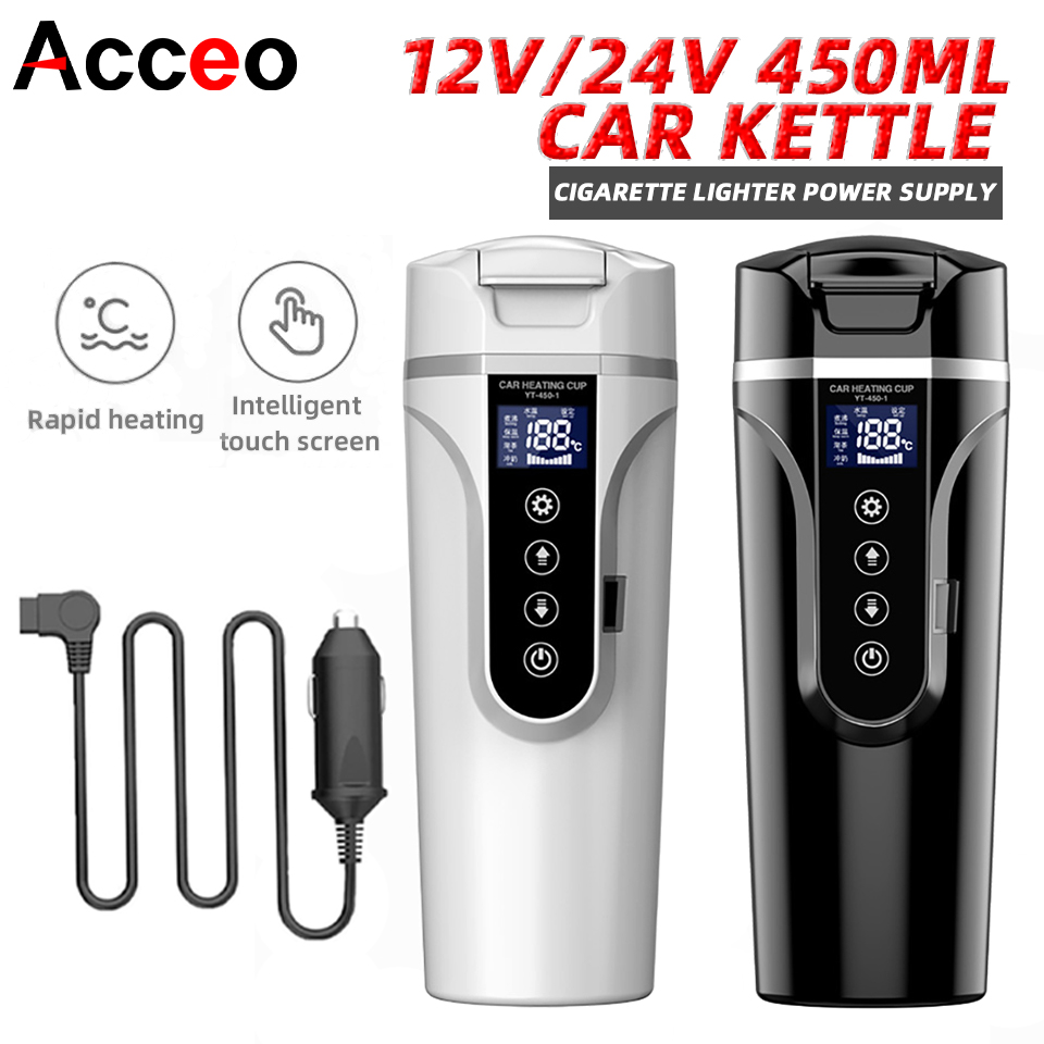 Electric Kettle Temperature Control - R31 450ml Auto Verwarming Cup 12v/24v