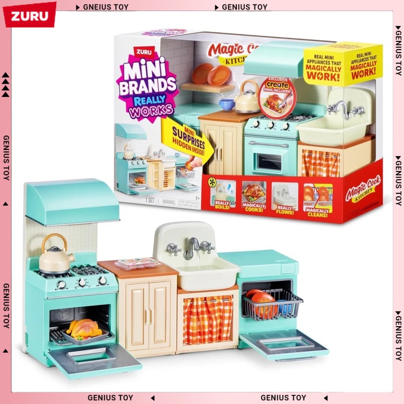 Small Appliances - Zuru Mini Brands Magic Cook Keukenset