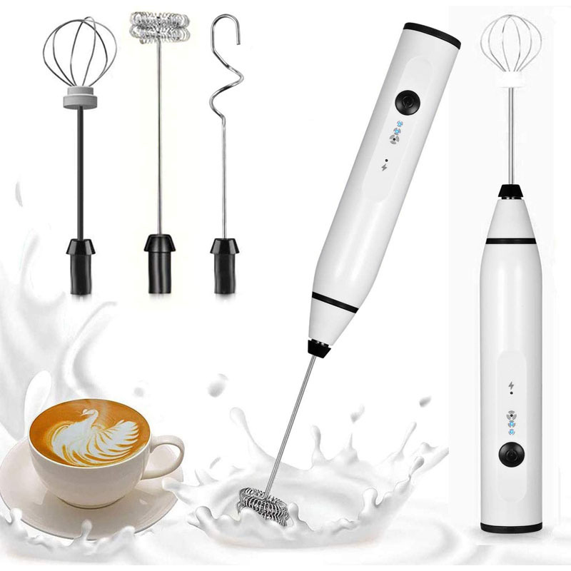 Portable Blender Usb Rechargeable - Mini elektrische handmelkopschuimer Elektrische blender met