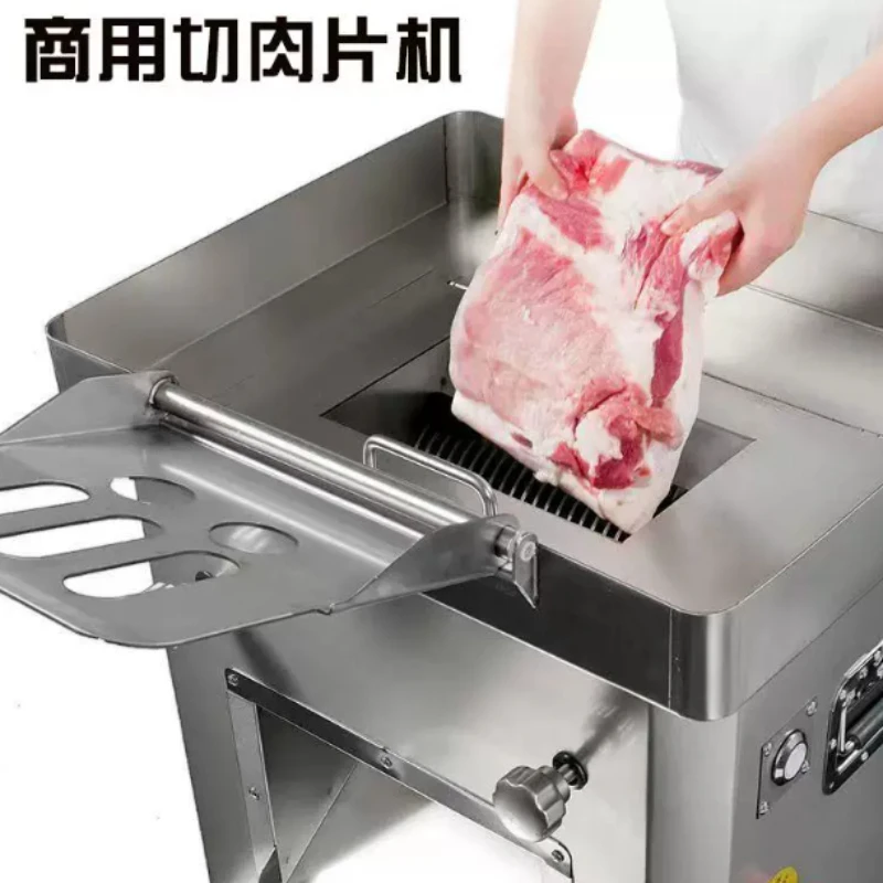Automatic Meat Slicer Home - Automatische voedselsnijmachine, elektrisch vleessnijgereedschap, groentesnijder, geschikt