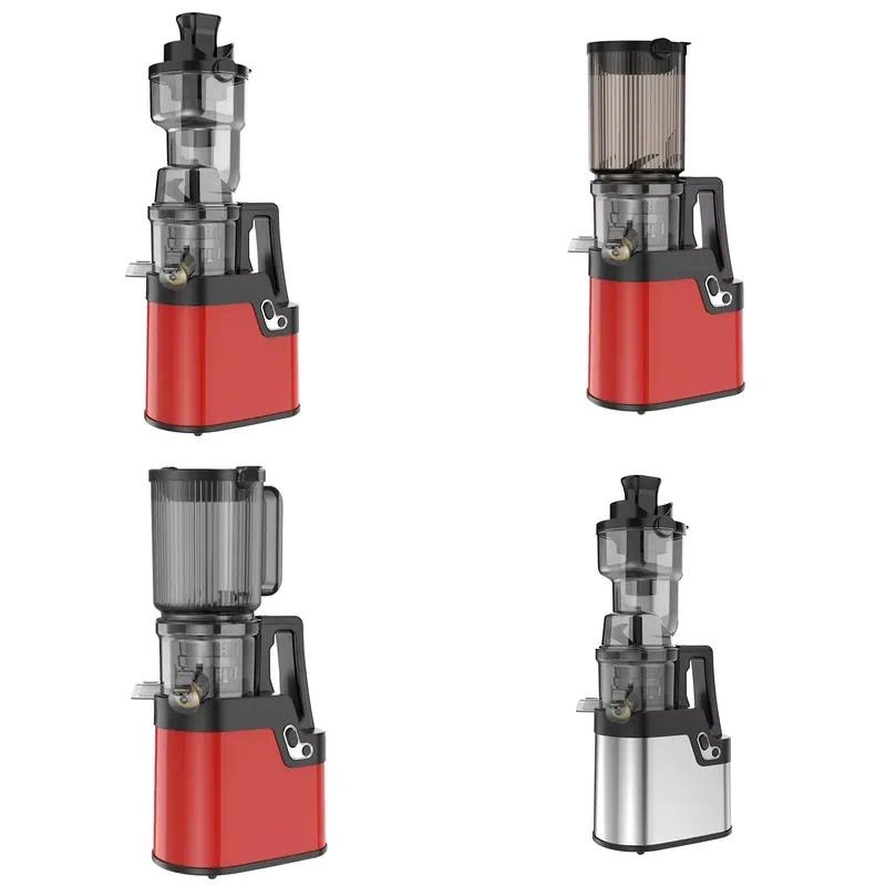 Electric Slow Juicer Cold Press - RVS elektrische slowjuicer voor verse groenten,