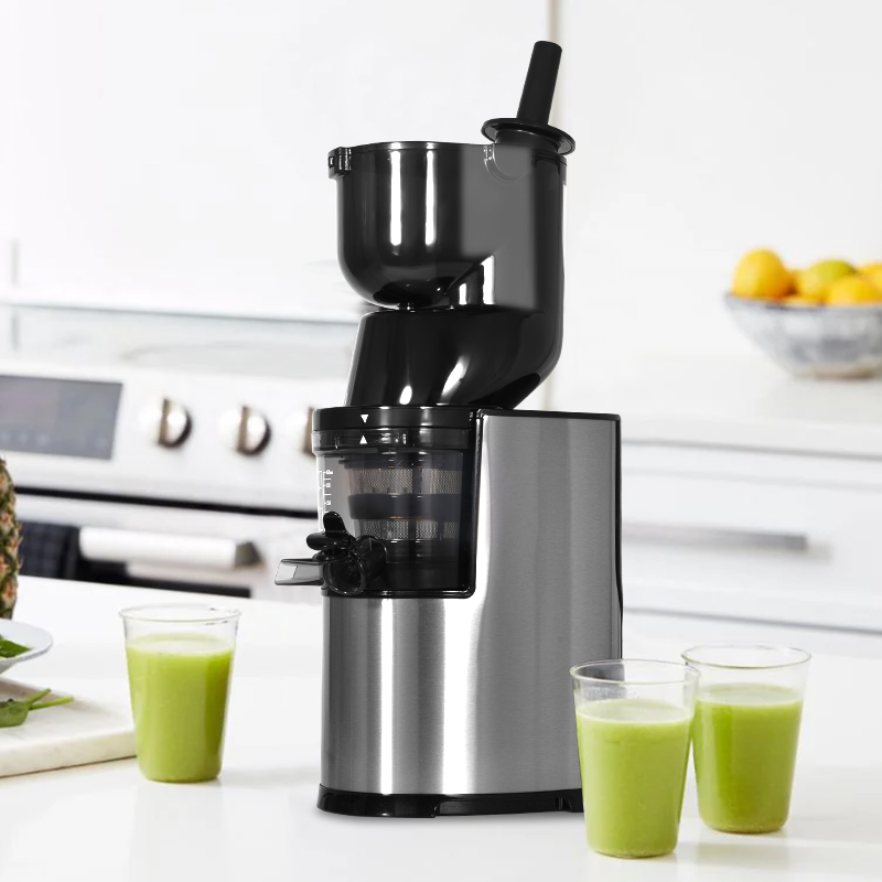 Electric Slow Juicer Cold Press - Automatische sapcentrifuge, sinaasappelpers, slow cold press,