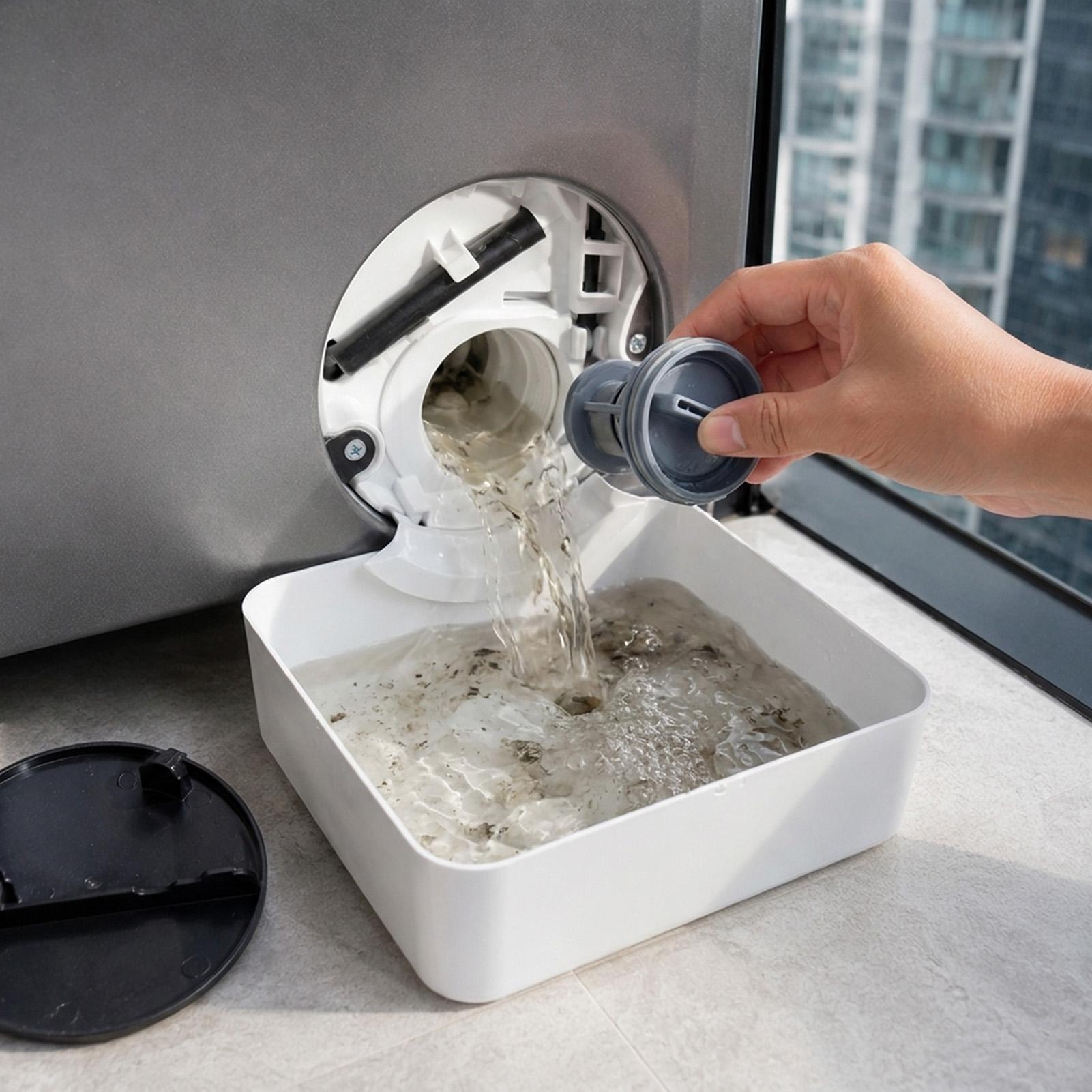 Afvoerbak voor wasmachine, wat - Home Appliances recensie en prijs