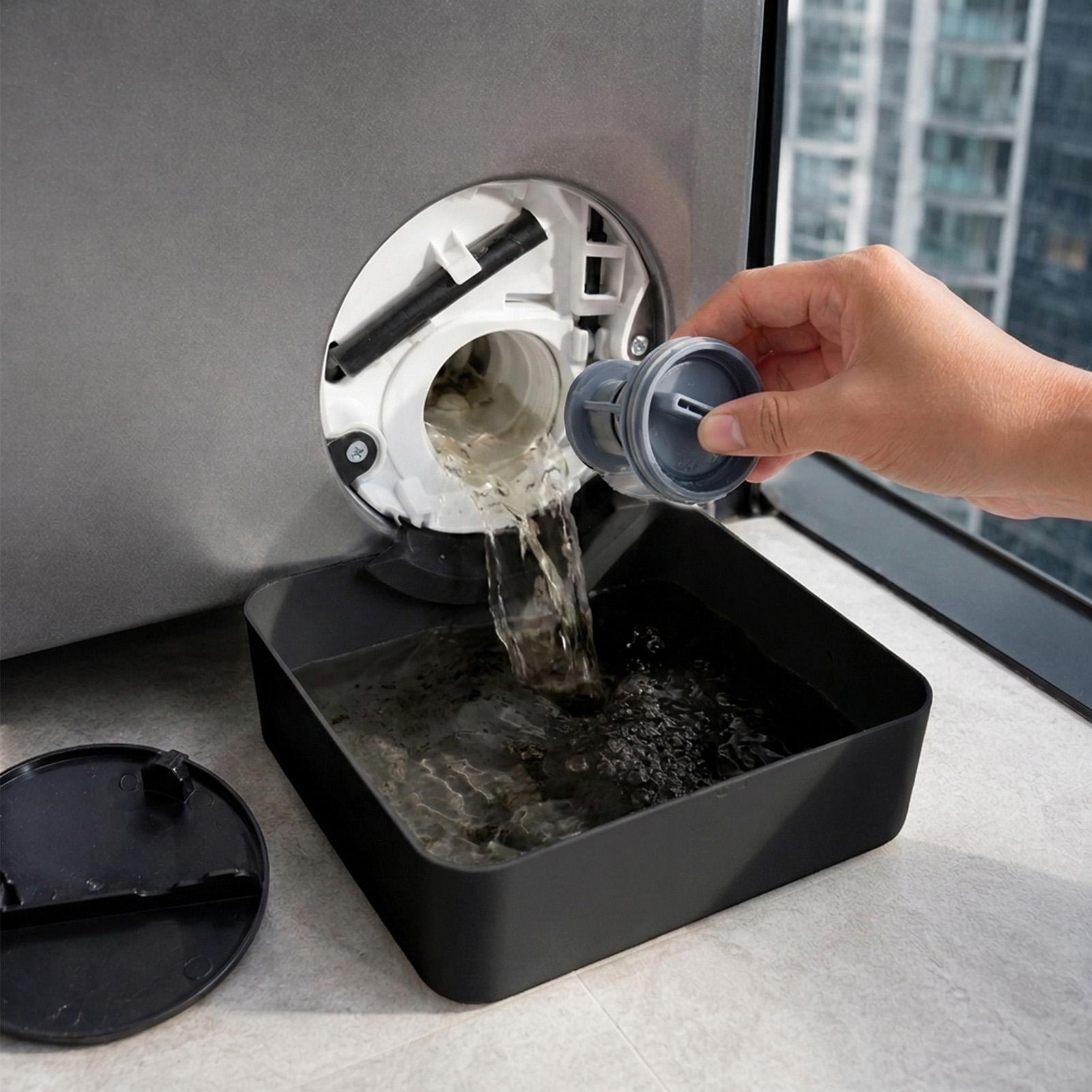 Afvoerbak voor wasmachine, wat - Home Appliances recensie en prijs