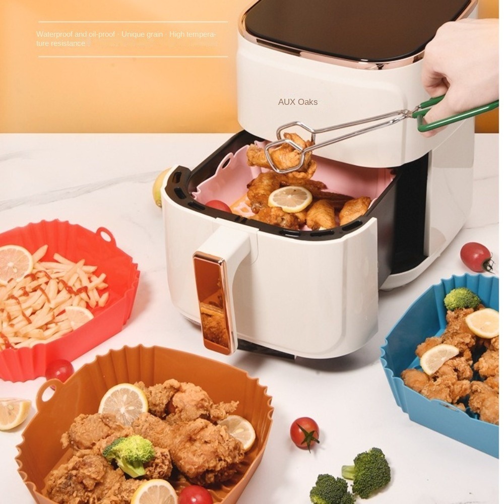 Anti-aanbak siliconen airfryer - Air Fryer Silicone Pot Liner recensie en prijs