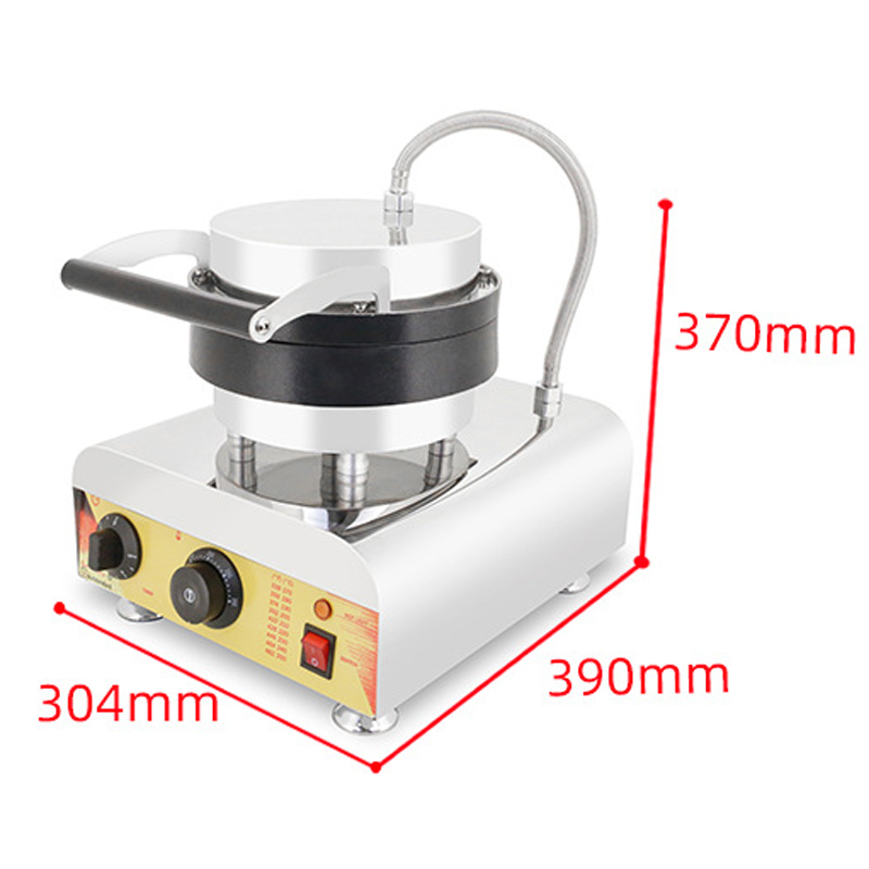 Commerciële ijshoorntjesmachin - Mini Waffle Maker Machine recensie en prijs