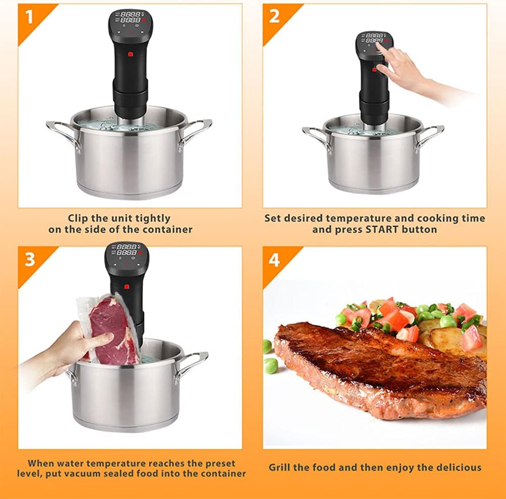 Sous Vide Machine Precisiekook - Digital Sous Vide Precision Cooker recensie en prijs