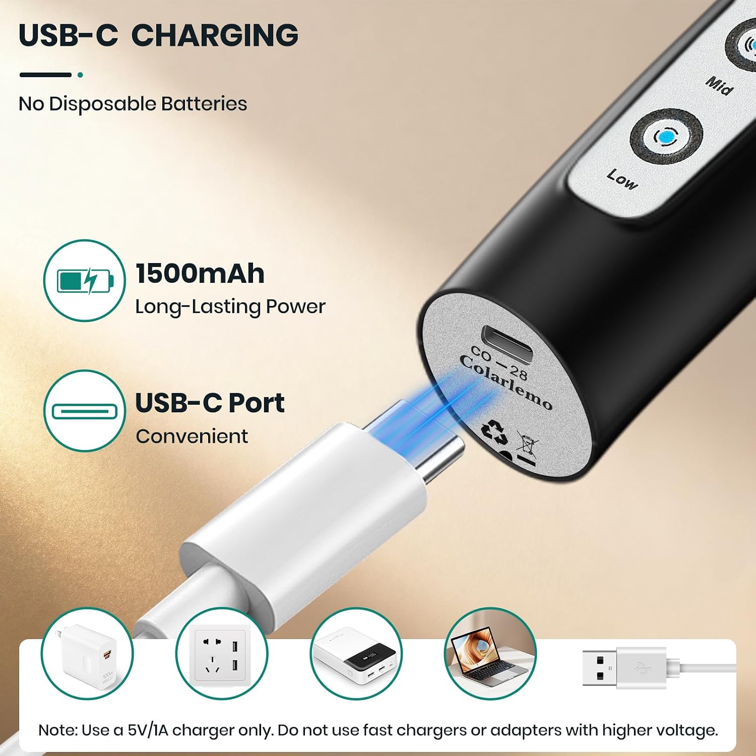 Oplaadbare melkopschuimer, dra - Electric Milk Frother Handheld recensie en prijs