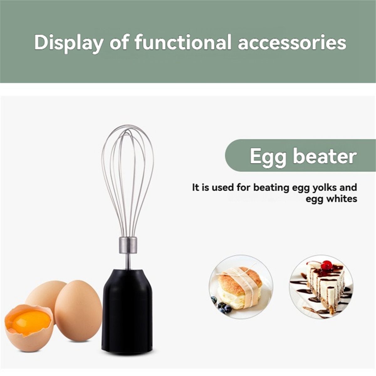 wilwill Elektrische handmixer  - Immersion Hand Blender Set recensie en prijs