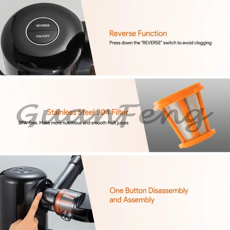 Koudpers slowjuicer, elektrisc - Electric Slow Juicer Cold Press recensie en prijs