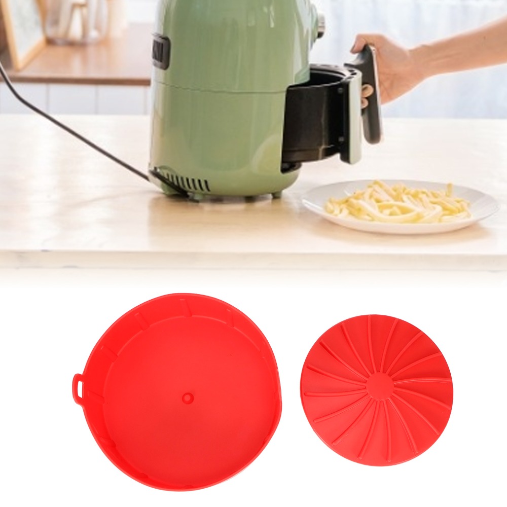Siliconen Airfryer Pan van voe - Air Fryer Silicone Pot Liner recensie en prijs