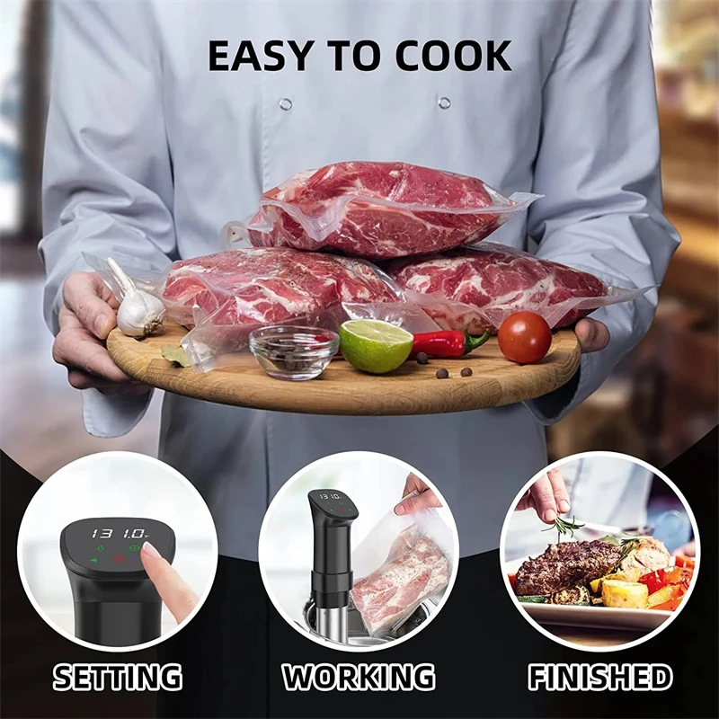 1100W waterdichte sous-vide-ko - Digital Sous Vide Precision Cooker recensie en prijs