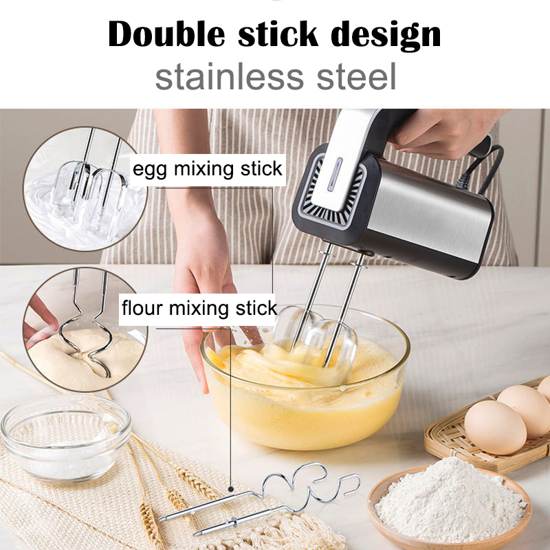 Elektrische handmixer van roes - Immersion Hand Blender Set recensie en prijs