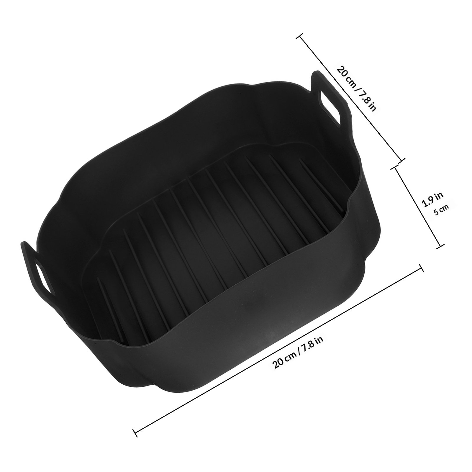 Siliconen bakmat voor de airfr - Air Fryer Silicone Pot Liner recensie en prijs