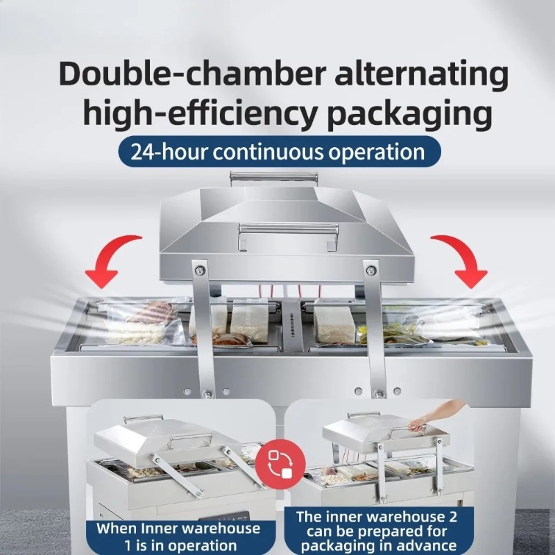 Dubbele Kamer Vacuümmachine Gr - Food Vacuum Sealer Machine recensie en prijs