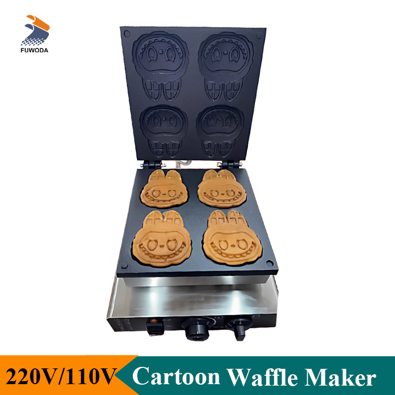 Professionele Cartoon Vorm Waf - Mini Waffle Maker Machine recensie en prijs