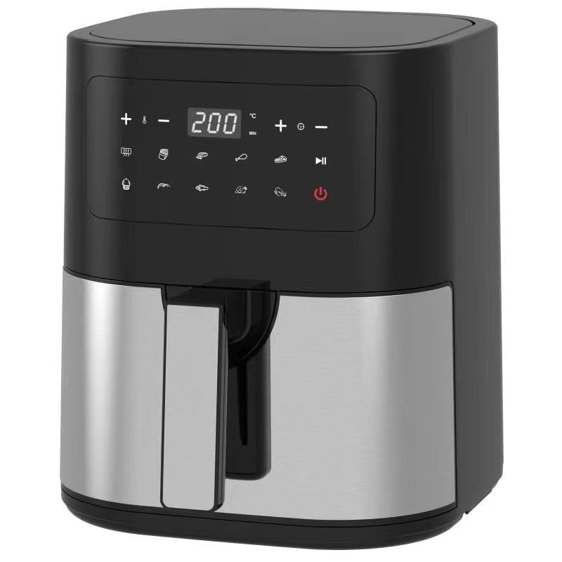 Nieuwste 6L roestvrijstalen si - Air Fryer Silicone Pot Liner recensie en prijs