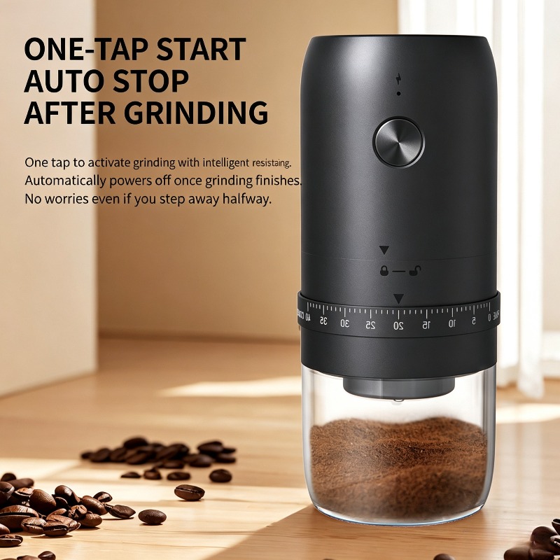Draagbare USB Elektrische Cafe - Coffee Bean Grinder Electric recensie en prijs