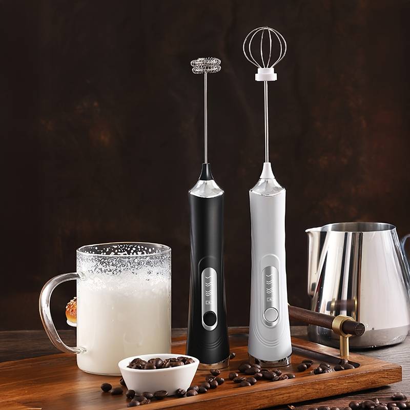 Draadloze elektrische melkopsc - Electric Milk Frother Handheld recensie en prijs