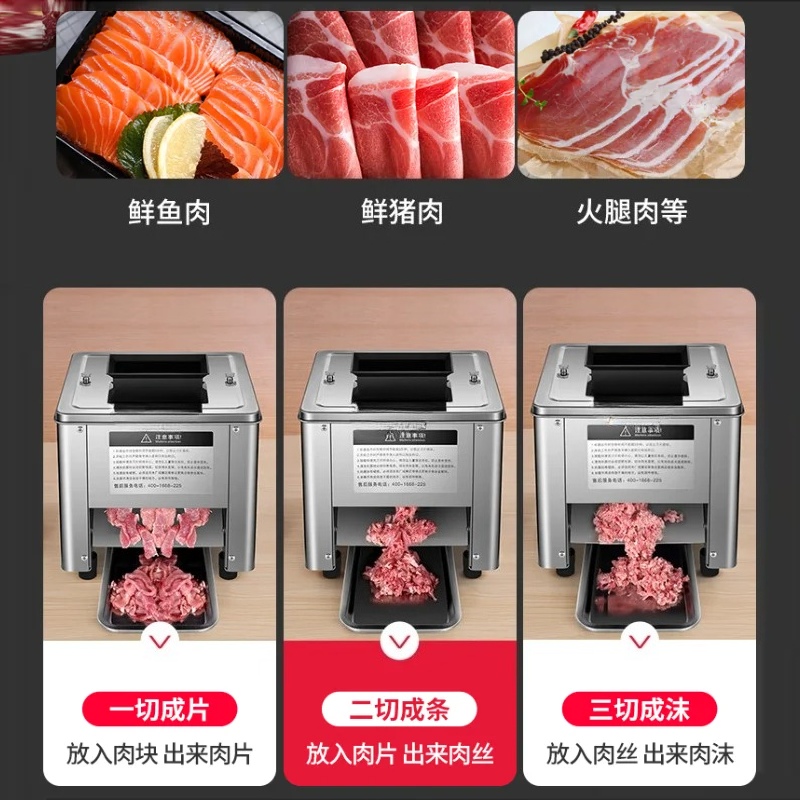 Elektrische vleessnijmachine C - Automatic Meat Slicer Home recensie en prijs