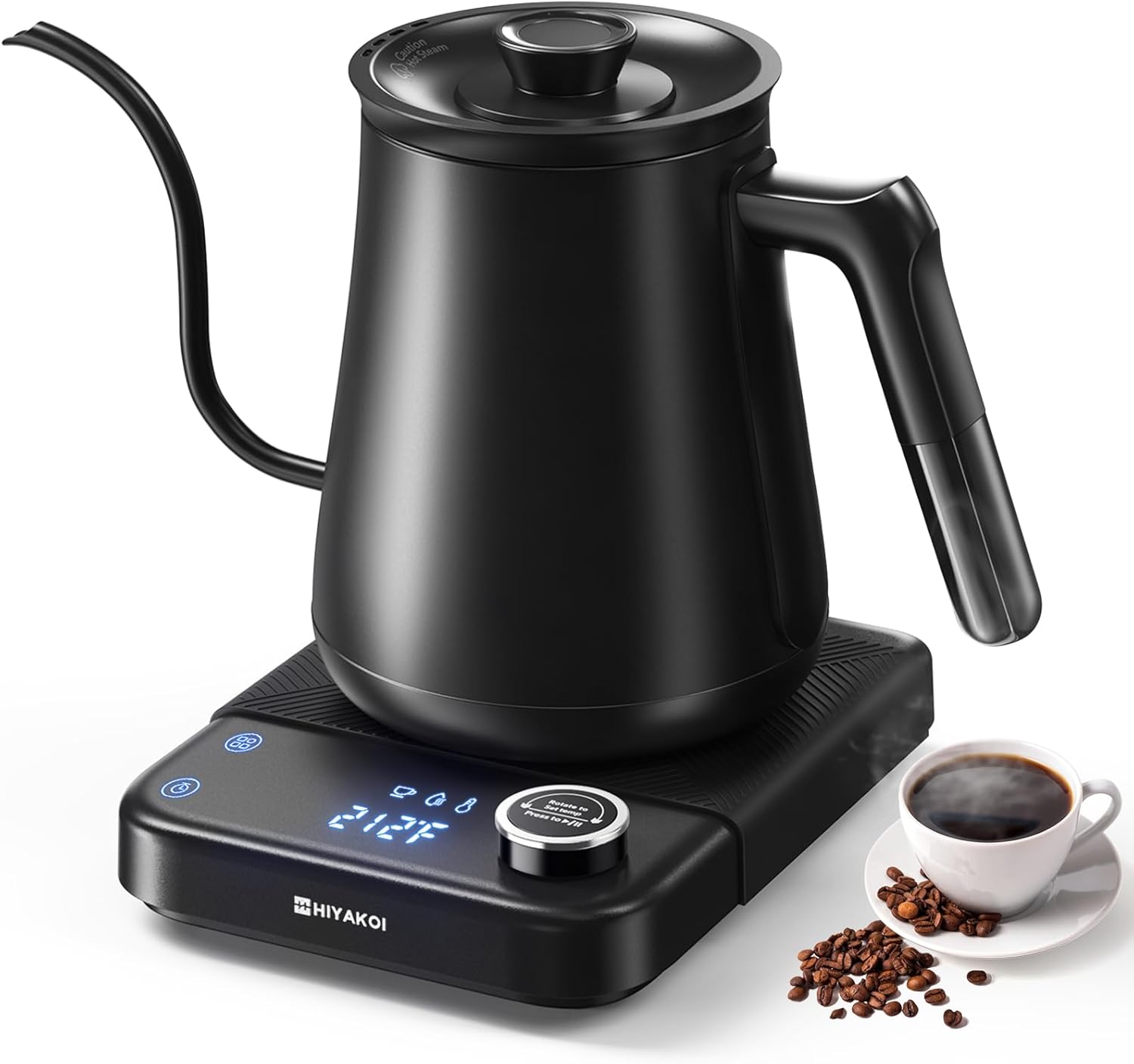 Elektrische waterkoker met zwa - Electric Kettle Temperature Control recensie en prijs