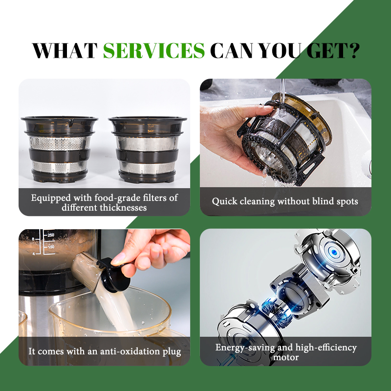 Automatische Juicer Extractor  - Electric Slow Juicer Cold Press recensie en prijs