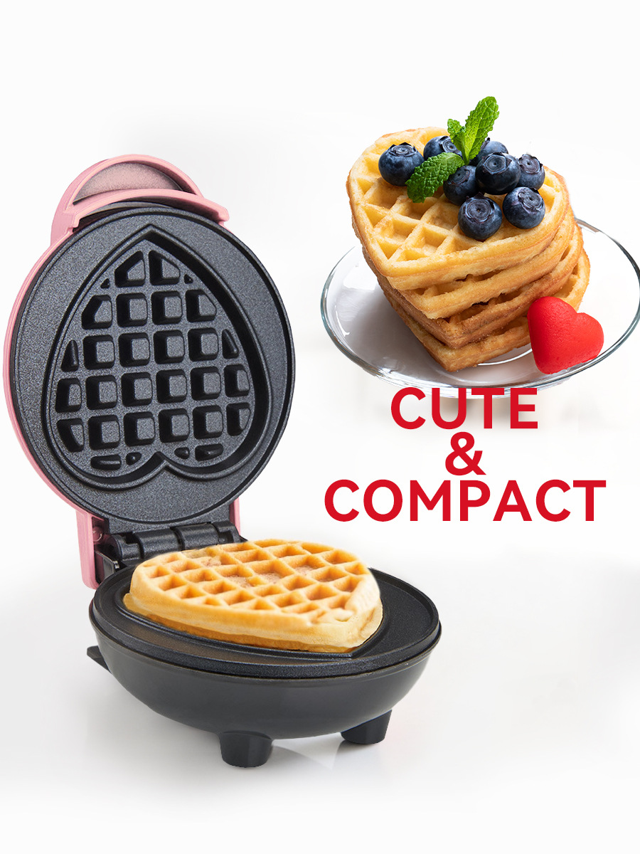 Mini-wafelmaker, elektrisch ke - Mini Waffle Maker Machine recensie en prijs