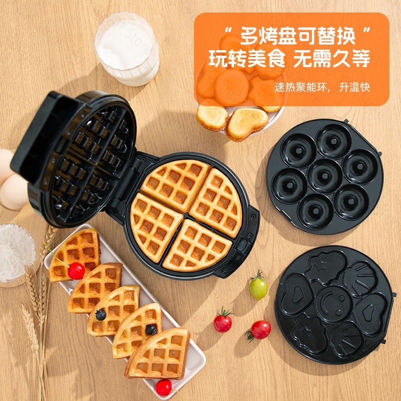 Mini 3-in-1 ontbijtmachine voo - Mini Waffle Maker Machine recensie en prijs