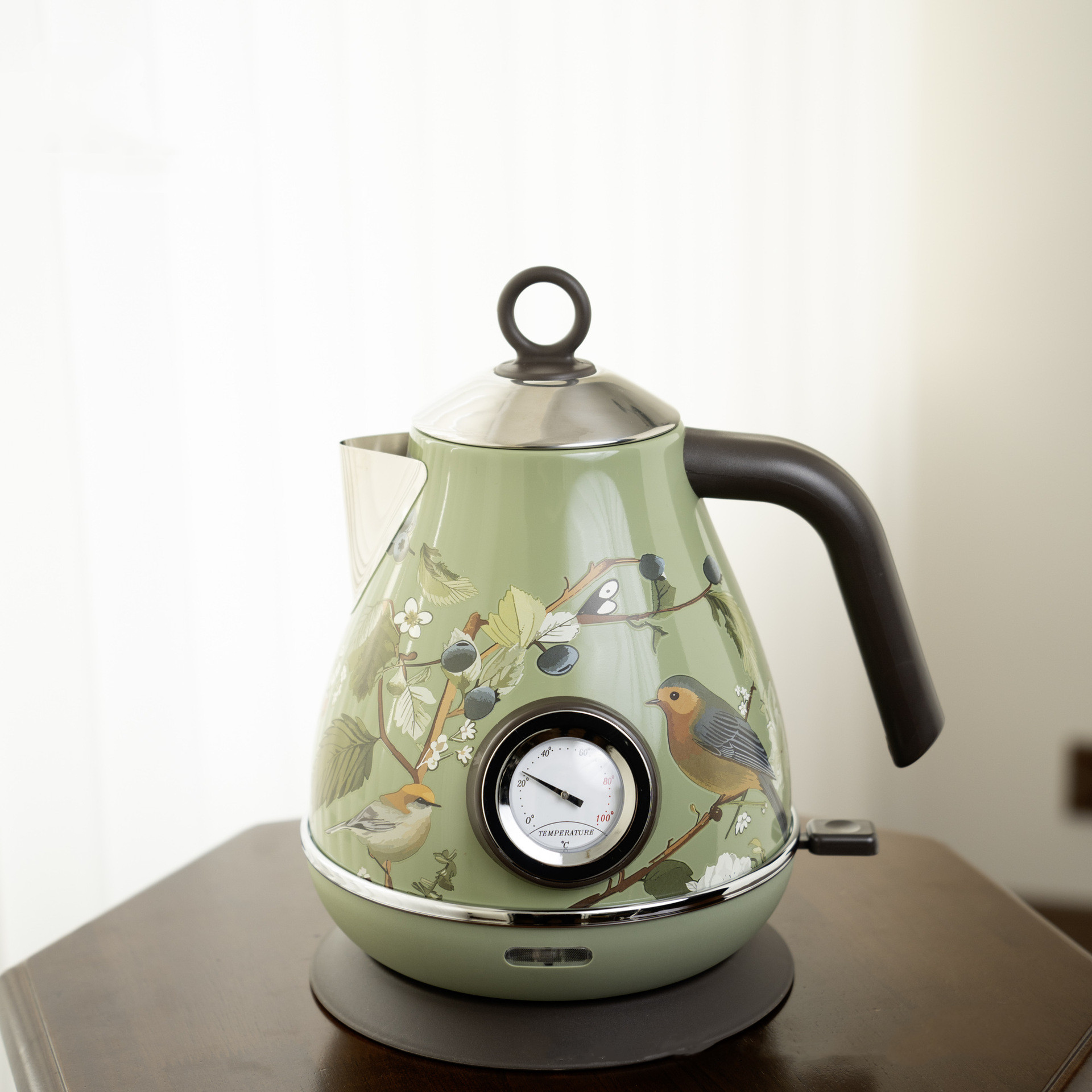 1.7L Retro Roze Bloemmotief El - Electric Kettle Temperature Control recensie en prijs