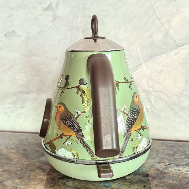 1.7L Retro Roze Bloemmotief El - Electric Kettle Temperature Control recensie en prijs