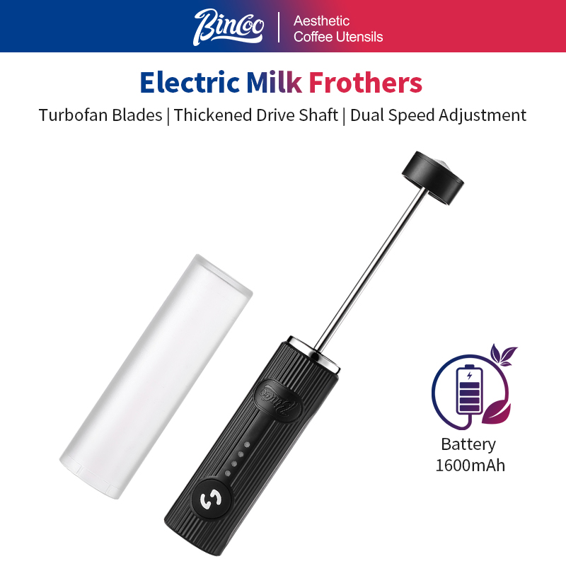 BINCOO Elektrische koffieopsch - Electric Milk Frother Handheld recensie en prijs