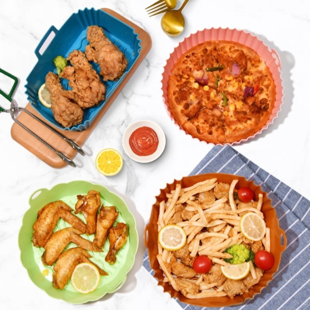 Anti-aanbak siliconen airfryer - Air Fryer Silicone Pot Liner recensie en prijs