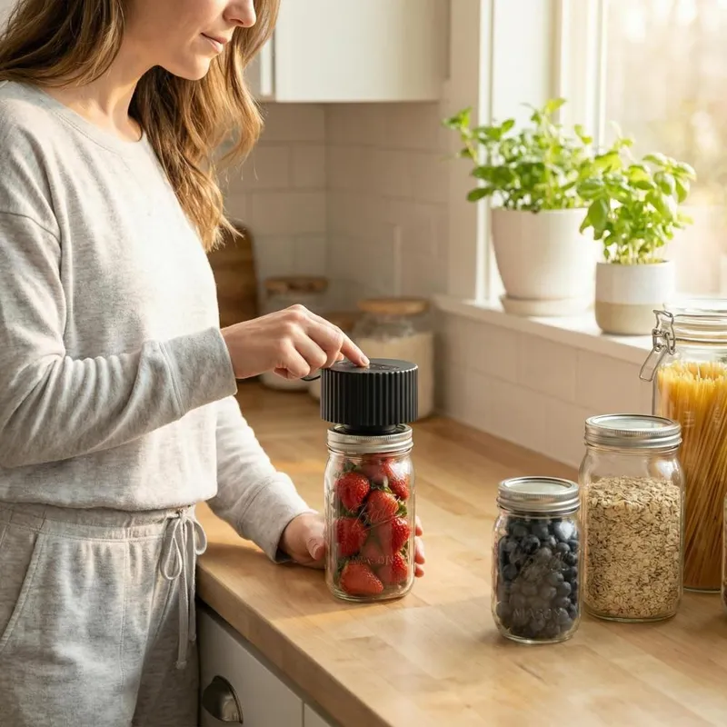 Elektrische Mason Jar Vacuümse - Food Vacuum Sealer Machine recensie en prijs