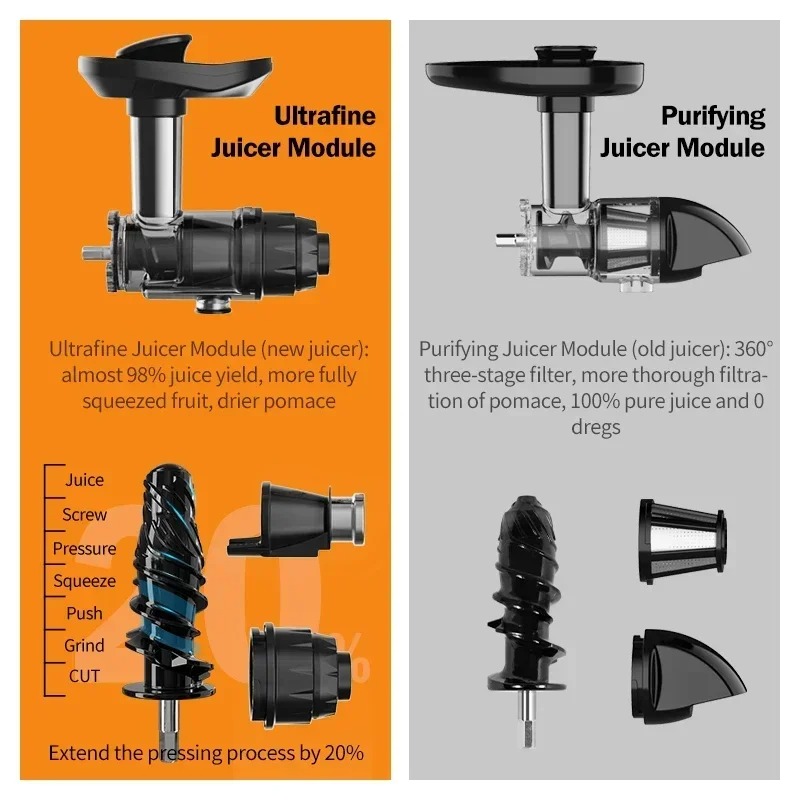 Hot Koop 250W Slow Juicer Extr - Electric Slow Juicer Cold Press recensie en prijs