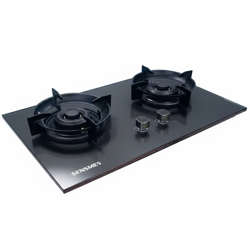 Zwart gehard glazen paneel 2-p - Kitchen Appliances recensie en prijs