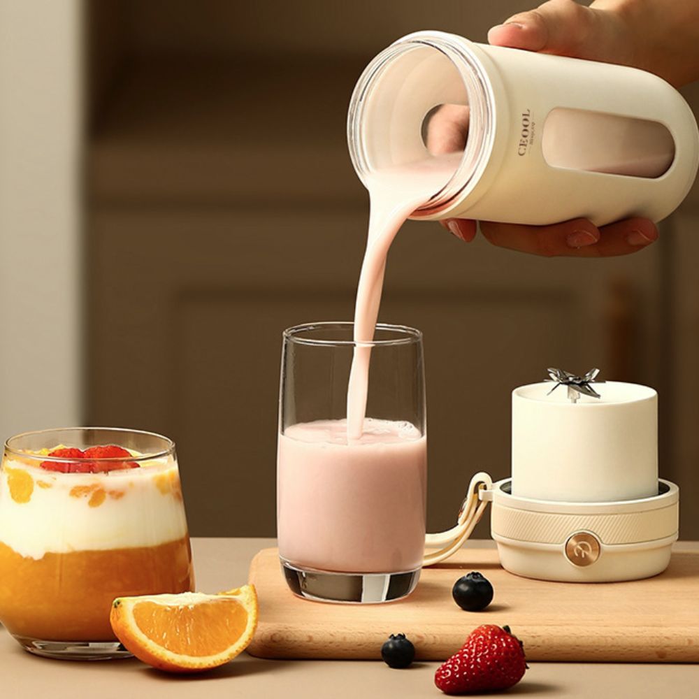 Draagbare 4/10-blads fruitblen - Portable Blender Usb Rechargeable recensie en prijs